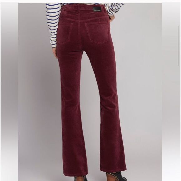 CURRENT ELLIOTT THE SIDE STREET VELVET FLARE PANT 28 - Picture 2 of 5